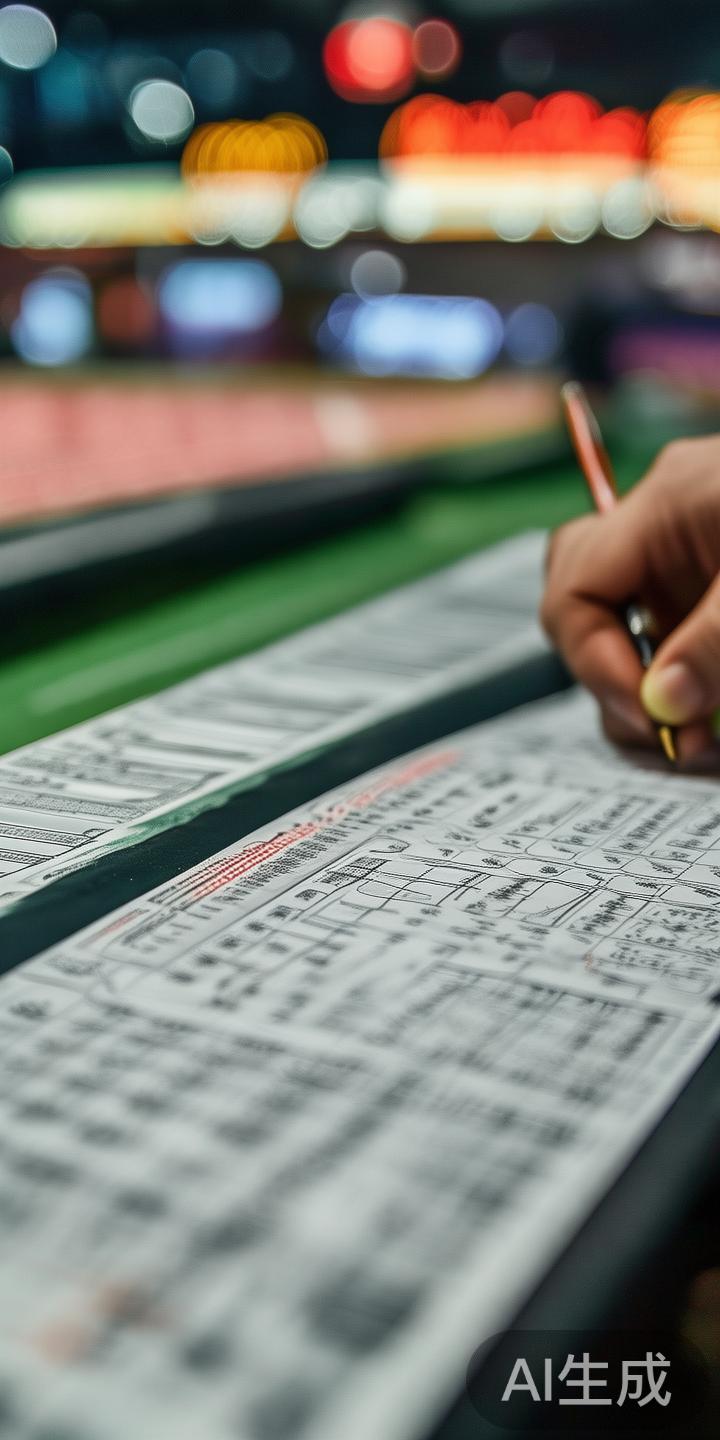 而足球投注单通常是在比赛前设定固定的投注内容，等待