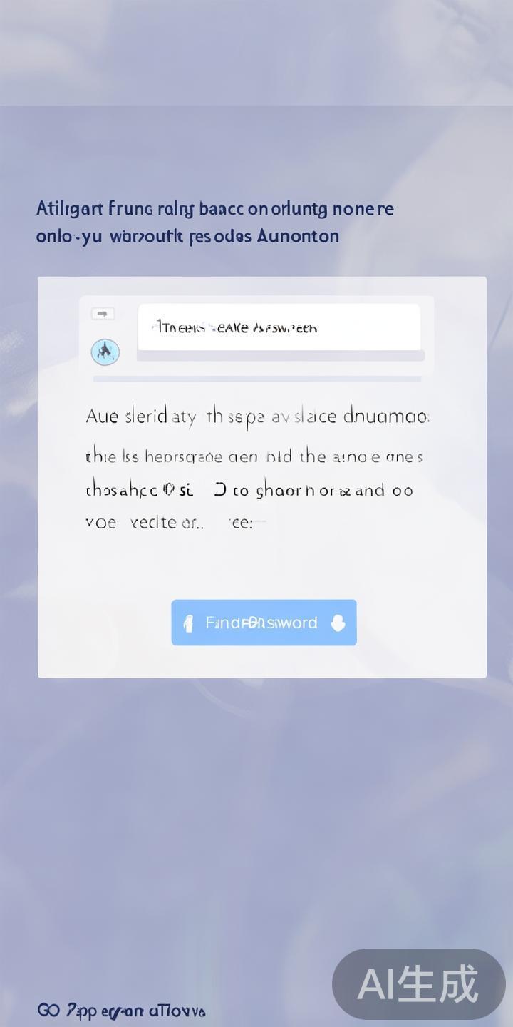 如果忘记登录密码或账户出现异常，用户可通过平台提供